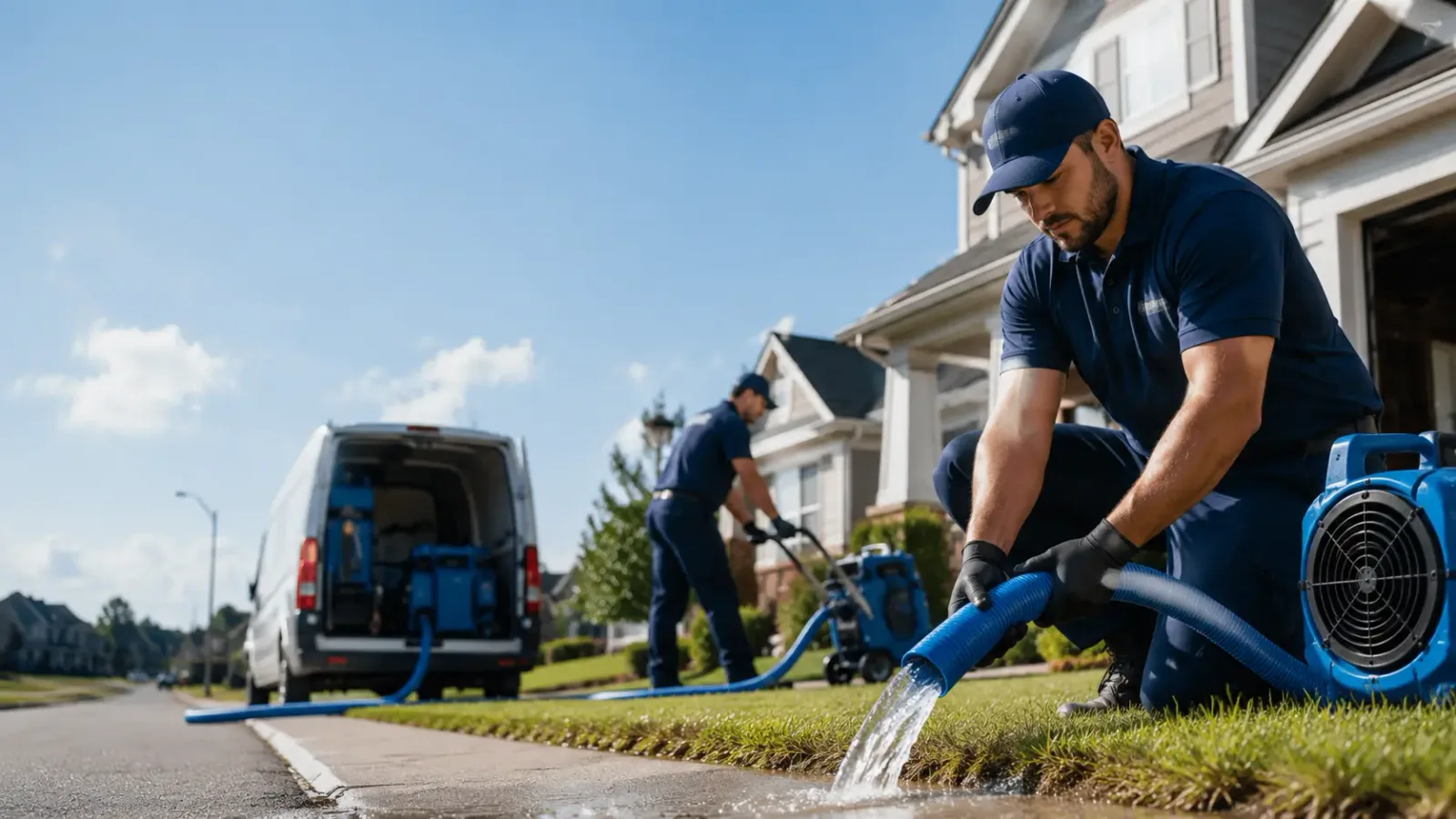 Flood Damage Restoration in La Rue, OH